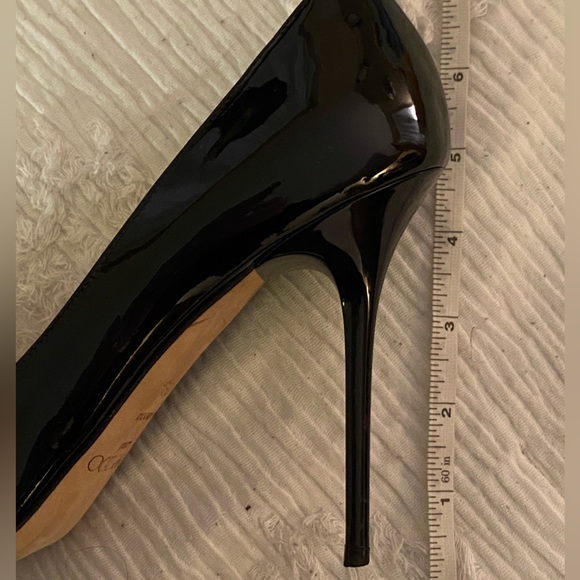 Jimmy Choo ‘Love 100’ Patent Leather Pointed Toe Pumps, Black | EU 39.5 - Picture 12 of 13